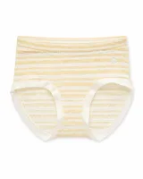 Women's Sheer-Stripe High-Waist Briefs - Style 9345 - image 4