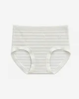 Women's Sheer-Stripe High-Waist Briefs - Style 9345 - image 5
