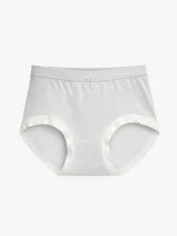 Women's Smooth Bow-Detail High-Waist Briefs - Style 2093 - image 1