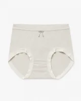 Women's Smooth Bow-Detail High-Waist Briefs - Style 2093 - image 6
