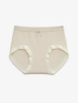 Women's Smooth Bow-Detail High-Waist Briefs - Style 2093 - image 6