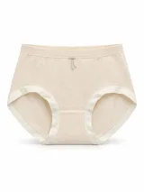 Women's Smooth Bow-Detail High-Waist Briefs - Style 2093 - ছবি 2