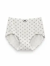 Women's Printed Seamless High-Waist Briefs - Style 6349 - image 6
