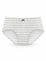 Women's Printed Seamless High-Waist Briefs - Style 6349 - image 5