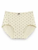 Women's Printed Seamless High-Waist Briefs - Style 6349 - image 4