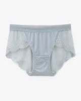 Women's Lace-Panel Mid-Rise Briefs - Style 8271 - image 3