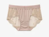 Women's Lace-Panel Mid-Rise Briefs - Style 8271 - image 2