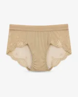 Women's Lace-Panel Mid-Rise Briefs - Style 8271 - image 1