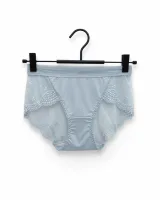 Women's Lace-Panel Mid-Rise Briefs - Style 8271 - image 3