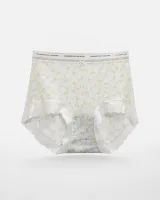 Women's Floral Ruffle-Trim Briefs - Style 33031 - image 3