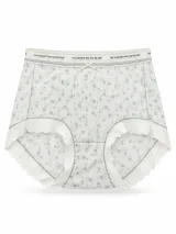 Women's Floral Ruffle-Trim Briefs - Style 33031 - ছবি 2