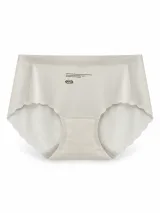 Women's Scallop-Edge Comfort Briefs - Style 8502 - image 1