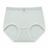 Women's Bow-Detail Ribbed High-Waist Briefs - Style 6621 - ছবি 6