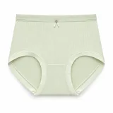 Women's Bow-Detail Ribbed High-Waist Briefs - Style 6621 - ছবি 1