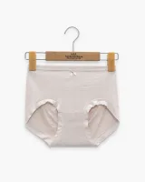 Women's Bow-Detail Ribbed High-Waist Briefs - Style 6621 - image 2