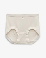 Women's Bow-Detail Ribbed High-Waist Briefs - Style 6621 - image 3