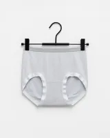 Women's Bow-Detail Ribbed High-Waist Briefs - Style 6621 - image 4