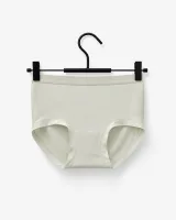 Women's Bow-Detail Ribbed High-Waist Briefs - Style 6621 - image 1