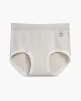 Women's Bow-Detail Ribbed High-Waist Briefs - Style 6621 - image 5