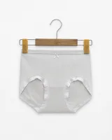 Women's Bow-Detail Ribbed High-Waist Briefs - Style 6621 - image 6