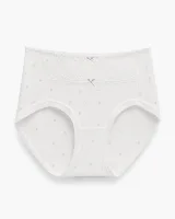 Women's Lace-Panel Printed Briefs - Style 5171 - image 3