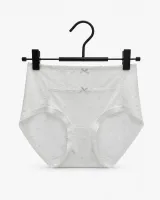 Women's Lace-Panel Printed Briefs - Style 5171 - image 3