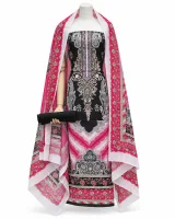 Zam Zam Black Pink Ornate Paisley - ছবি 2