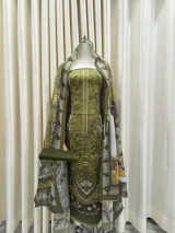 Zam Zam Cypress Paisley Panel - image 2