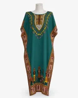 Kaftan Dashiki Print Dress - image 3