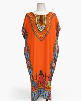 Kaftan Dashiki Print Dress - image 6