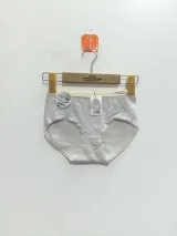 Women's 32-Gauge Melange Mid-Rise Briefs with Contrast Waist - Style 2092 - image 5