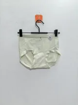 Women's Bow-Detail Ribbed High-Waist Briefs - Style 6621 - image 1