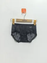 Women's Floral Mesh Mid-Rise Briefs - Style 9502 - image 3