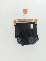 Women's High-Waist Sheer-Mesh Shaping Briefs with V-Panel - Style 1036 - image 1
