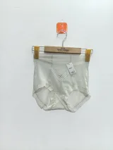Women's High-Waist Sheer-Mesh Shaping Briefs with V-Panel - Style 1036 - image 5