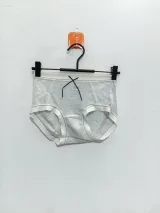 Women's Lace-Panel Ribbed Panty - Style 6773 - image 1