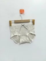 Women's Lace-Panel Ribbed Panty - Style 6773 - image 2