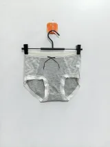 Women's Lace-Panel Ribbed Panty - Style 6773 - image 5