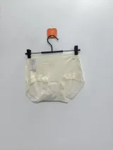 Women's Lace-Trim High-Waist Briefs - Style U80029 - image 2