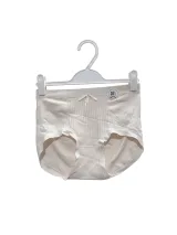 Women's Ribbed-Panel Bow High-Waist Briefs - Style 5005 - image 3