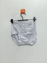 Women's Ribbed-Panel Bow High-Waist Briefs - Style 5005 - image 8