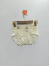 Women's Sheer-Stripe High-Waist Briefs - Style 9345 - image 4