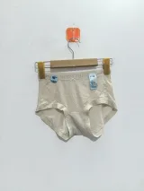 Women's Smooth High-Waist Briefs with Logo Trim - Style 33016 - image 2