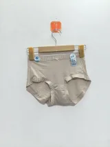Women's Smooth High-Waist Briefs with Logo Trim - Style 33016 - image 6