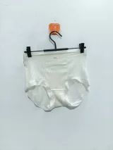 Women's Ivory Waffle-Knit High-Waist Panty - image 1