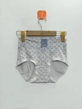 Women's XINMENGER Printed High-Waist Briefs - Style 5908 - image 2