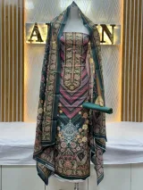 Zam Zam Purple Chevron Paisley - image 3