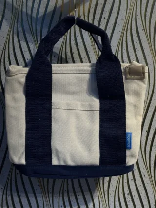Canvas Contrast Tote