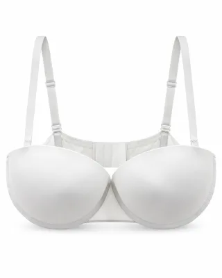 Molded Cup Bra with Adjustable Straps