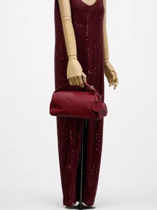 Vintage Red Pillow Bag